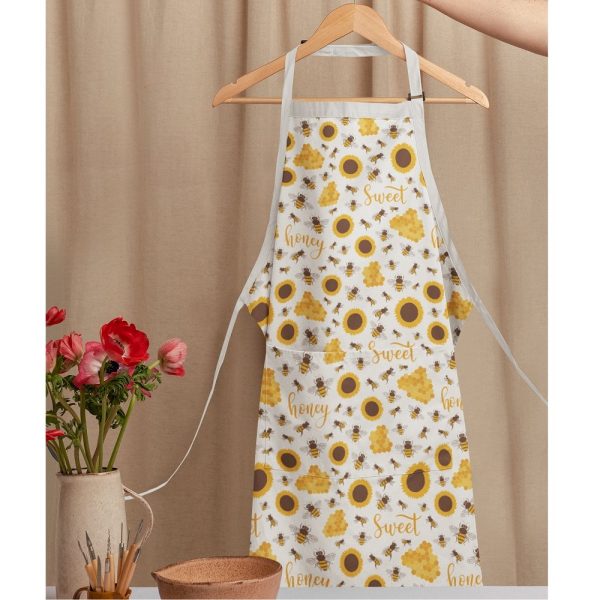 Sunflowers and Bees Elements Fabric Sale - Image 5