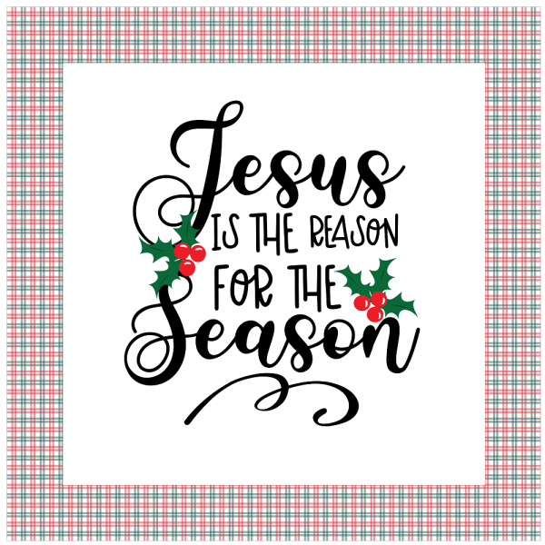Jesus Is The Reason Pillow Fabric Panels Online