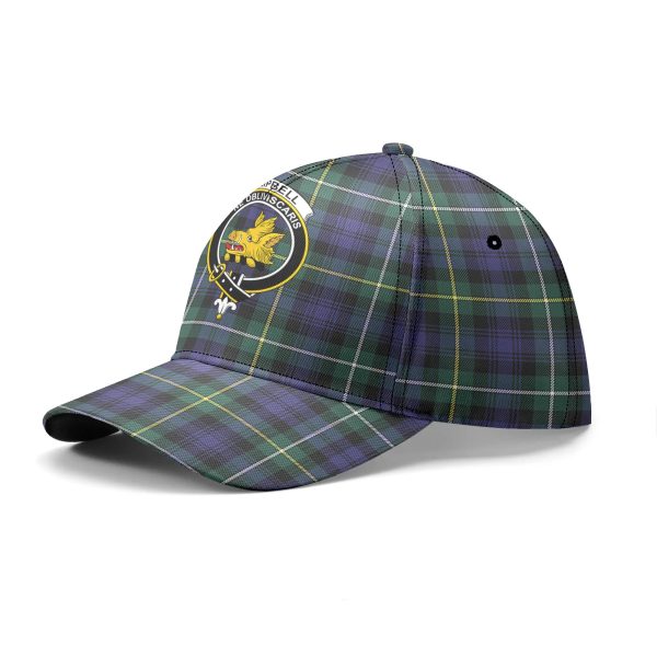Campbell Argyll Modern Tartan Crest Classic Cap For Sale - Image 2