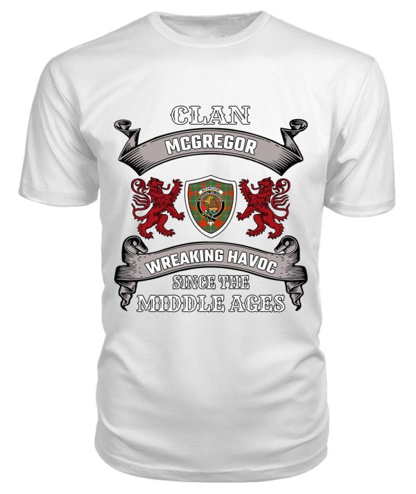 McGregor Ancient Tartan - 2D T-shirt Online Hot Sale - Image 3
