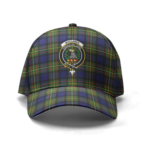 MacLaren Modern Tartan Crest Classic Cap Discount