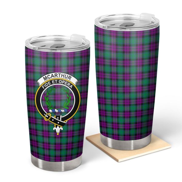 McArthur – Milton Tartan Crest Tumbler Sale