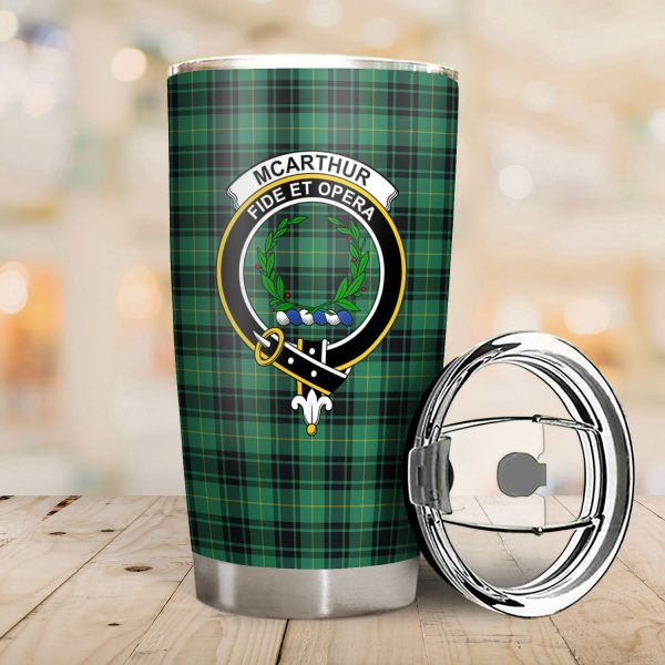 McArthur Ancient Tartan Crest Tumbler Online - Image 2