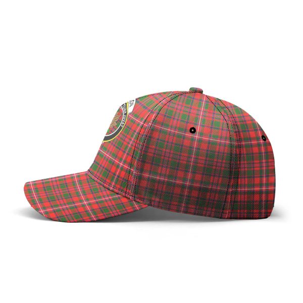MacKinnon Modern Tartan Crest Classic Cap Online Sale - Image 3