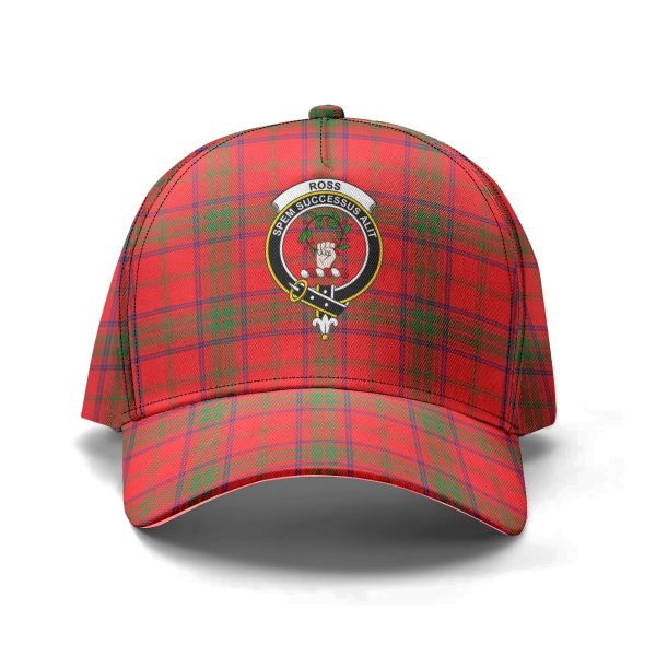 Ross Modern Tartan Crest Classic Cap Online