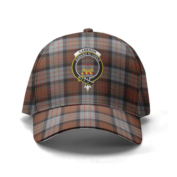 Cameron of Erracht Weathered Tartan Crest Classic Cap Supply
