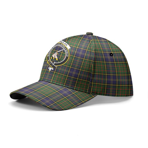 MacMillan Hunting Modern Tartan Crest Classic Cap For Discount - Image 2