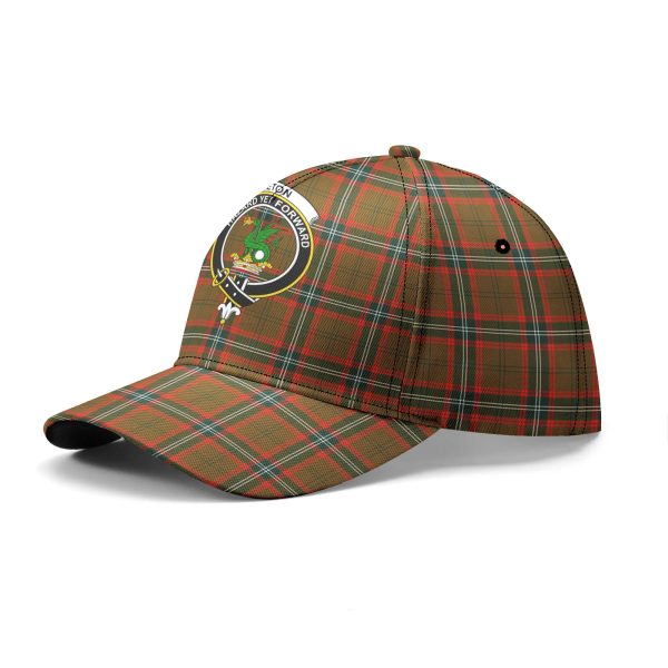 Seton Hunting Modern Tartan Crest Classic Cap Fashion - Image 2