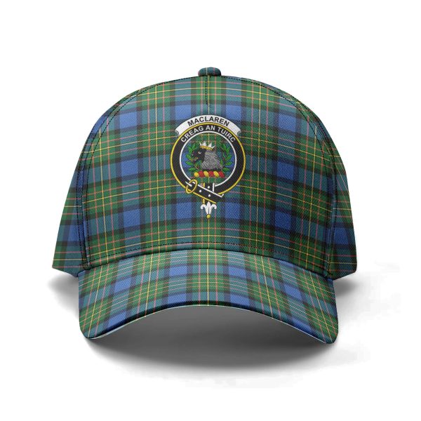 MacLaren Ancient Tartan Crest Classic Cap Cheap