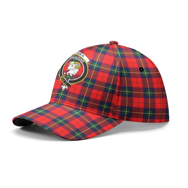 Ruthven Modern Tartan Crest Classic Cap Fashion - Image 2