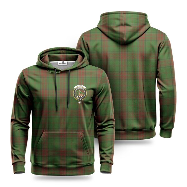 Maxwell Hunting Tartan Crest Hoodie Online Sale