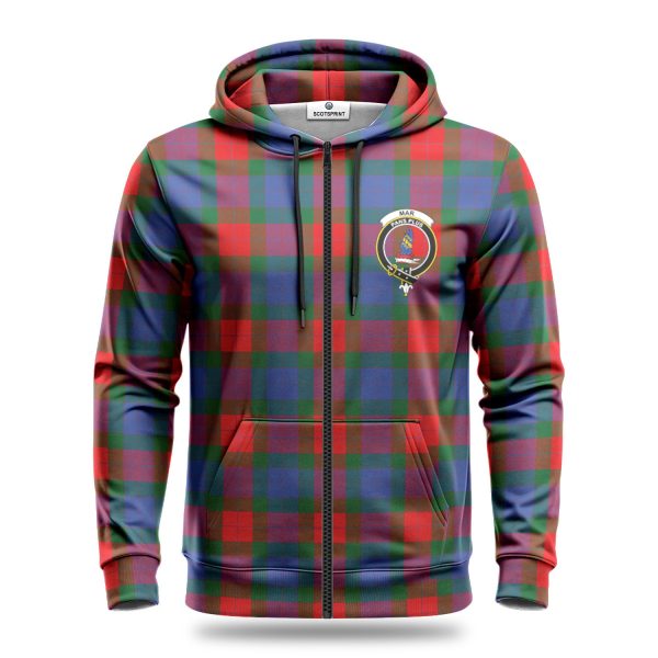 Mar Tartan Crest Hoodie Online now - Image 3