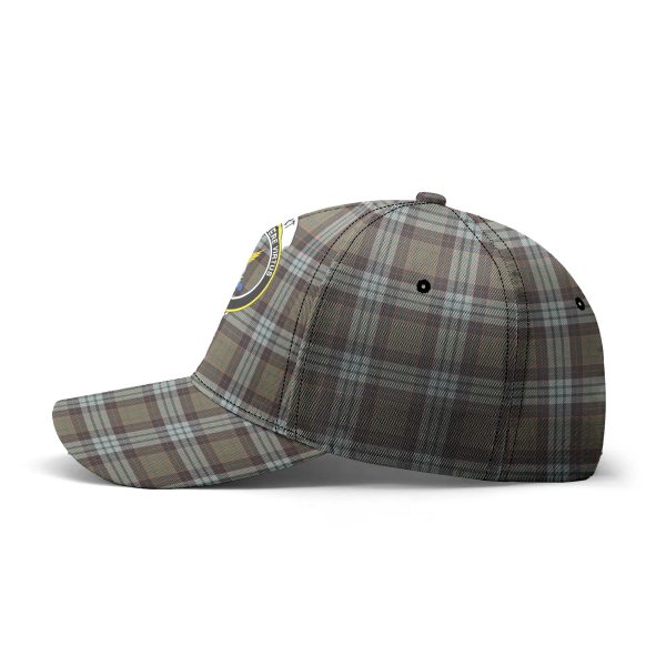 Stewart Old Weathered Tartan Crest Classic Cap on Sale - Image 3