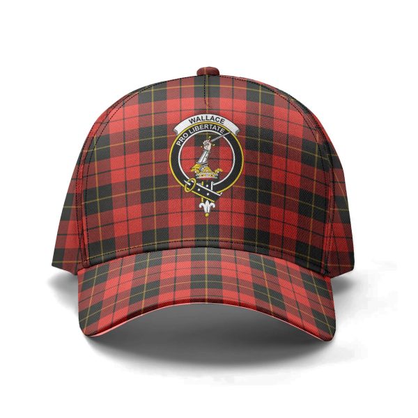 Wallace Weathered Tartan Crest Classic Cap For Cheap