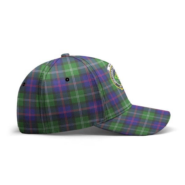 MacThomas Modern Tartan Crest Classic Cap For Cheap - Image 4