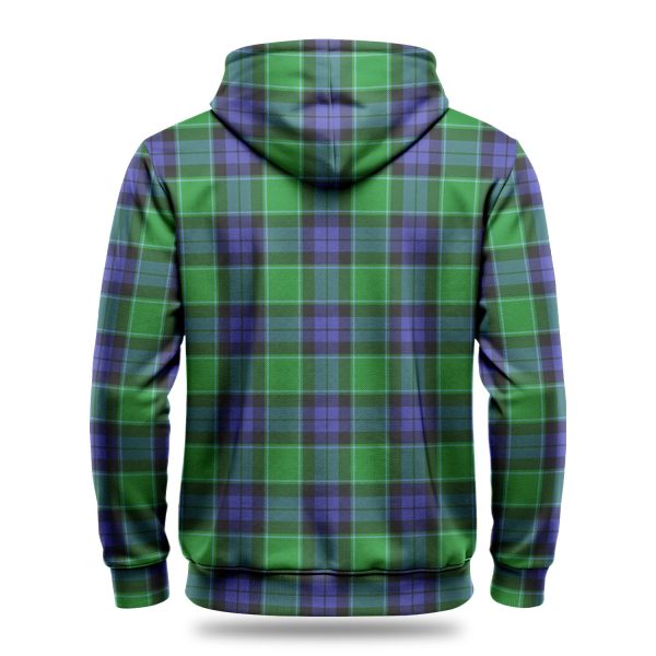 Haldane Tartan Crest Hoodie Hot on Sale - Image 4