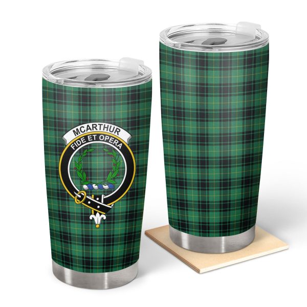 McArthur Ancient Tartan Crest Tumbler Online