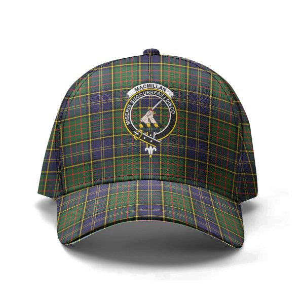 MacMillan Hunting Modern Tartan Crest Classic Cap For Discount