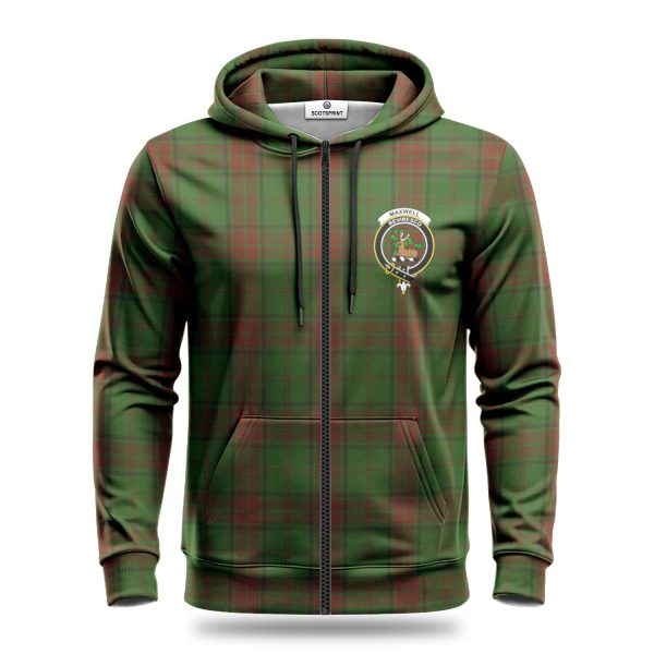 Maxwell Hunting Tartan Crest Hoodie Online Sale - Image 3