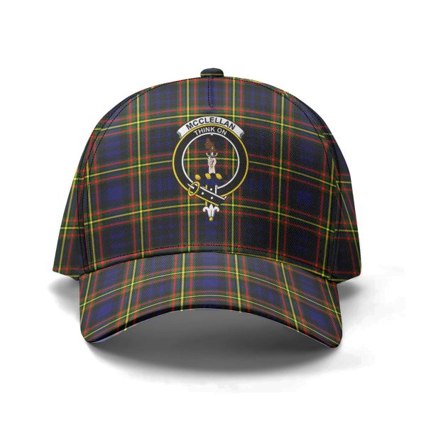 McClellan Modern Tartan Crest Classic Cap Fashion