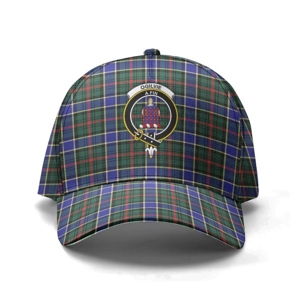 Ogilvie Hunting Modern Tartan Crest Classic Cap For Discount