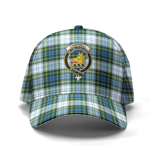 Campbell Dress Tartan Crest Classic Cap Sale