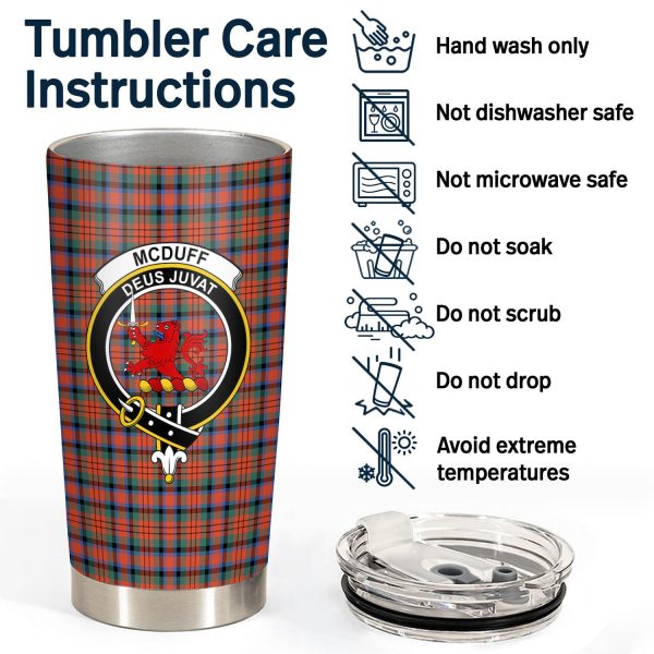 McDuff Ancient Tartan Crest Tumbler For Discount - Image 4