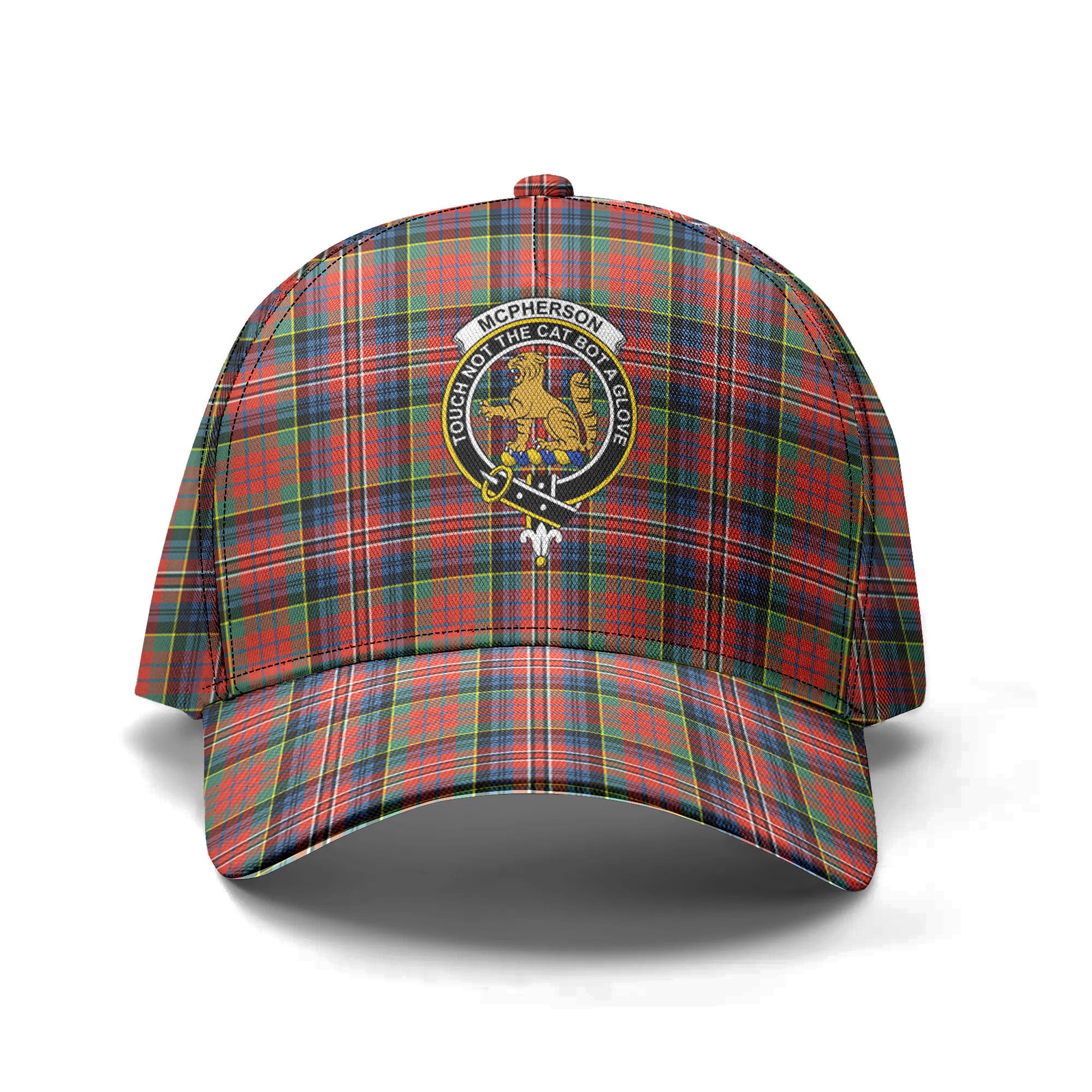 McPherson Ancient Tartan Crest Classic Cap Supply