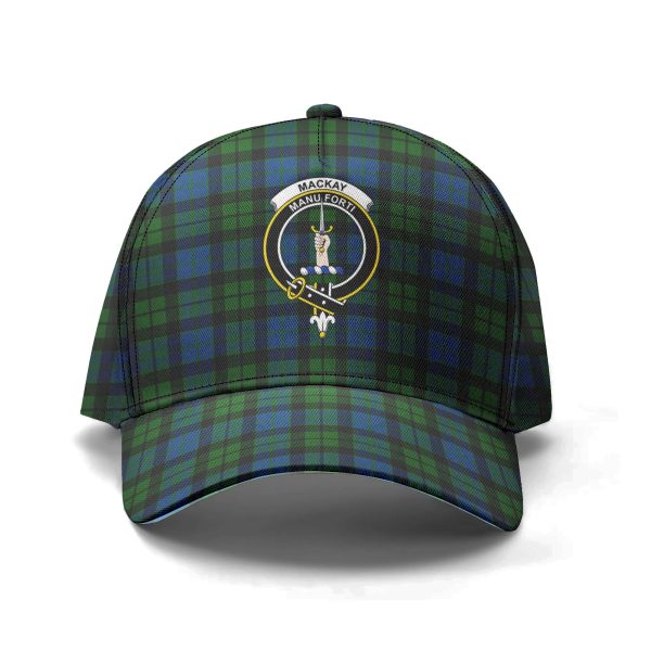 MacKay Modern Tartan Crest Classic Cap Supply