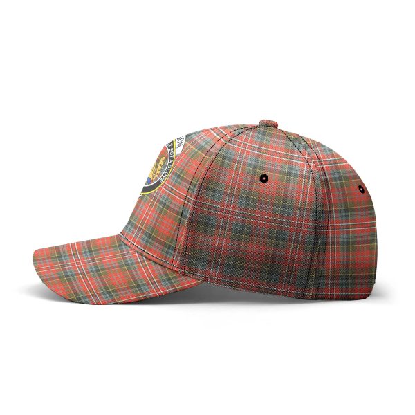 McPherson Weathered Tartan Crest Classic Cap Hot on Sale - Image 3