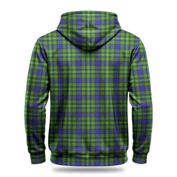 Rollo Modern Tartan Crest Hoodie Supply - Image 4