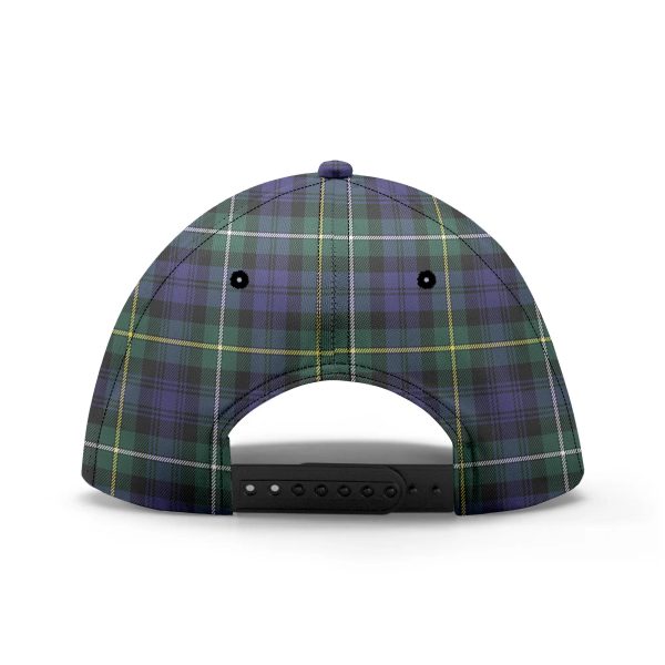 Campbell Argyll Modern Tartan Crest Classic Cap For Sale - Image 5