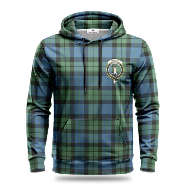 MacKay Ancient Tartan Crest Hoodie Sale - Image 2