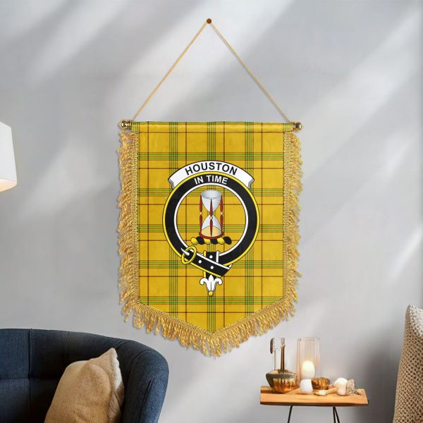 Houston Tartan Crest Wall Hanging Banner Hot on Sale - Image 3