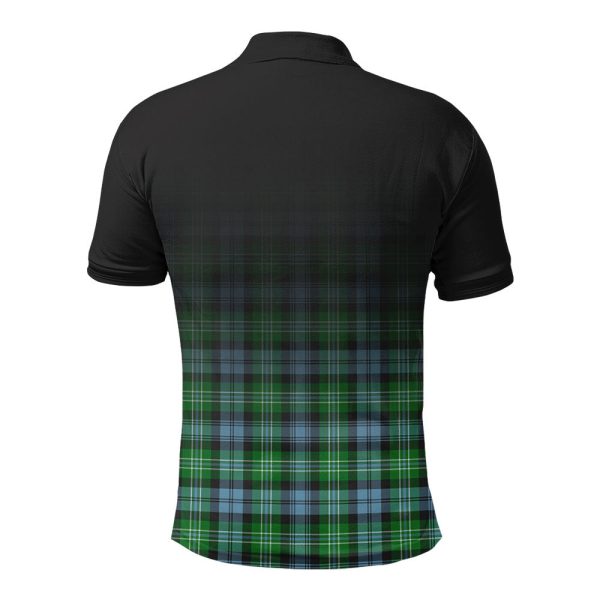 Arbuthnot Ancient Tartan Crest Polo Shirt - Thistle Black Style For Cheap - Image 2