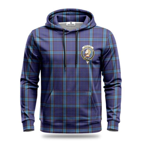 Kirkaldy Tartan Crest Hoodie For Cheap - Image 2