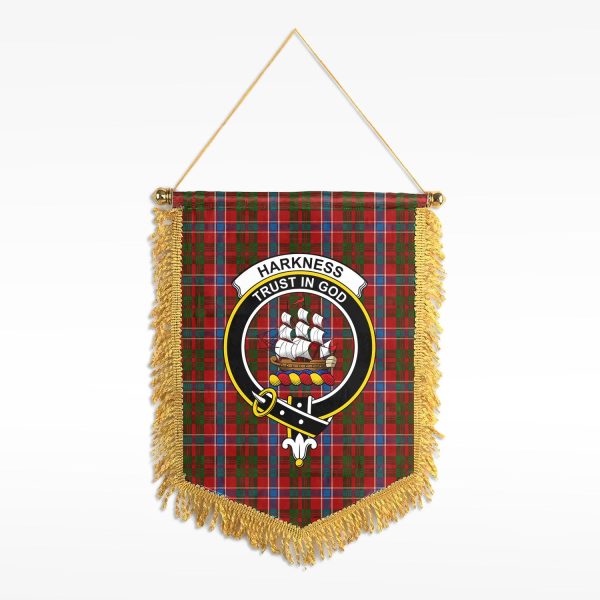 Harkness Dress Tartan Crest Wall Hanging Banner Online Hot Sale