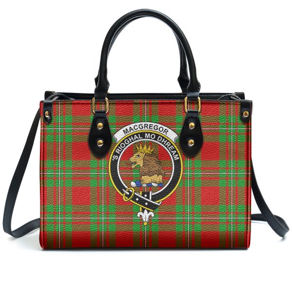 MacGregor Modern Tartan Crest Leather Handbag Online Hot Sale - Image 2