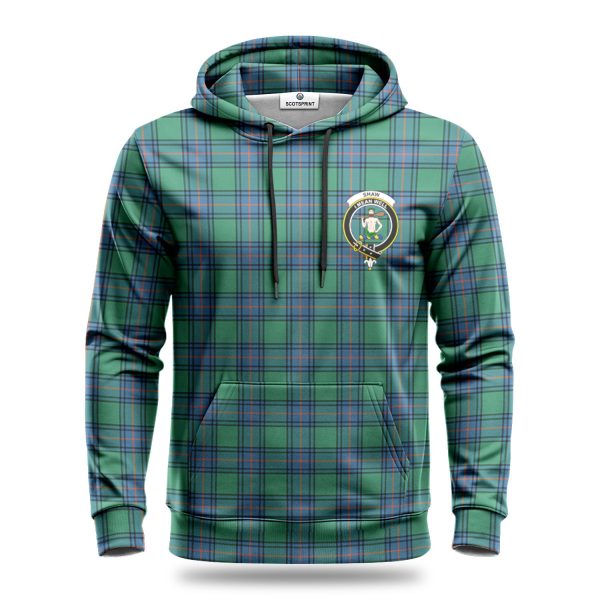 Shaw (of Sauchie) Ancient Tartan Crest Hoodie Hot on Sale - Image 2