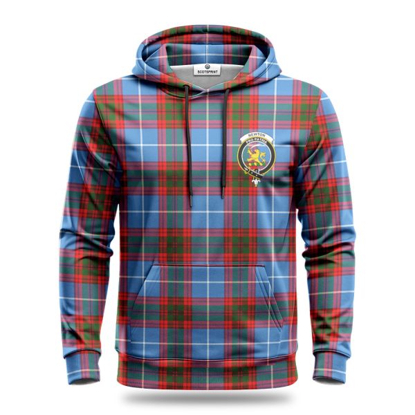 Newton Tartan Crest Hoodie Online Hot Sale - Image 2
