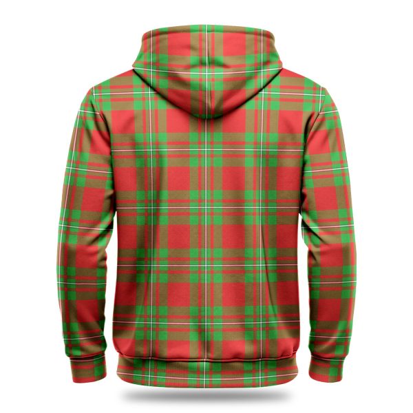 MacGregor Modern Tartan Crest Hoodie Online Hot Sale - Image 4