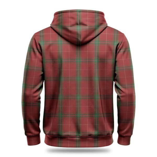 Carruthers Tartan Crest Hoodie Fashion - Image 4