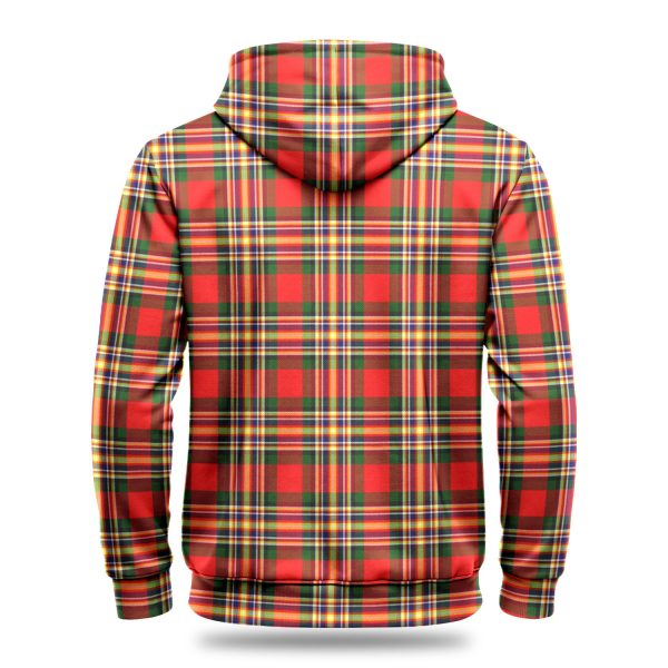 MacGill Modern Tartan Crest Hoodie Online Sale - Image 4