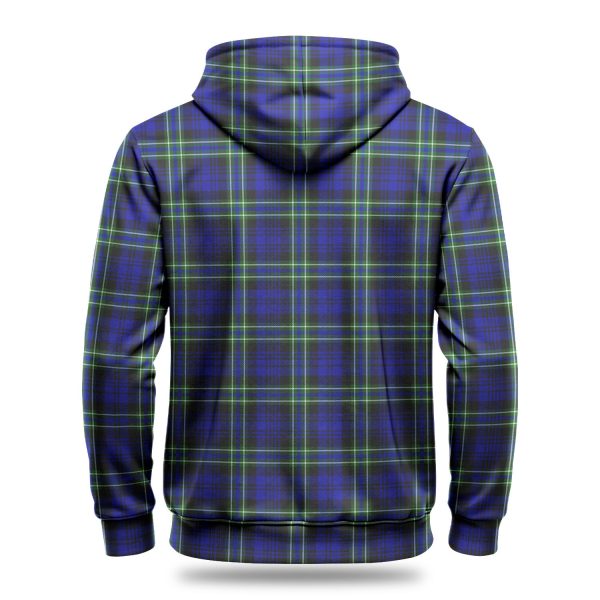 Arbuthnot Modern Tartan Crest Hoodie on Sale - Image 4