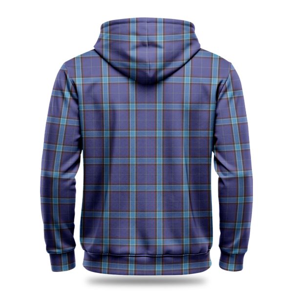 Kirkaldy Tartan Crest Hoodie For Cheap - Image 4