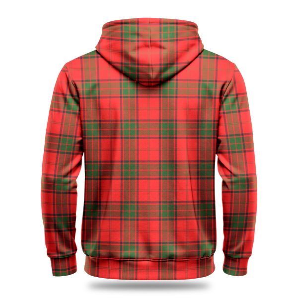 Adair Modern Tartan Crest Hoodie Online now - Image 4