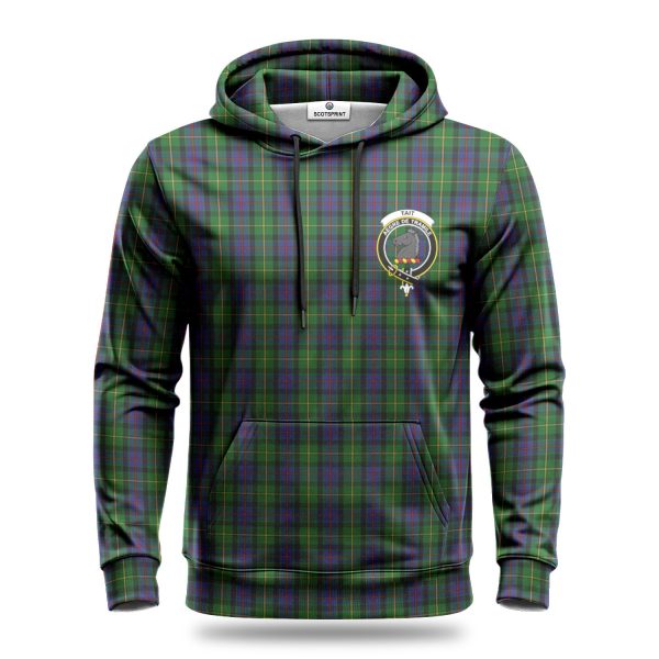 Tait Tartan Crest Hoodie Online Sale - Image 2