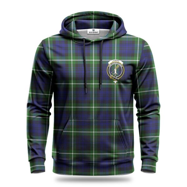 Lammie Tartan Crest Hoodie on Sale - Image 2