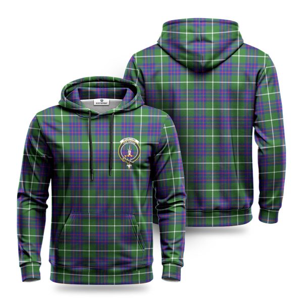 McIntyre Hunting Modern Tartan Crest Hoodie on Sale