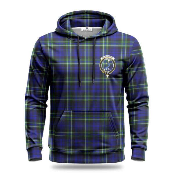 Arbuthnot Modern Tartan Crest Hoodie on Sale - Image 2